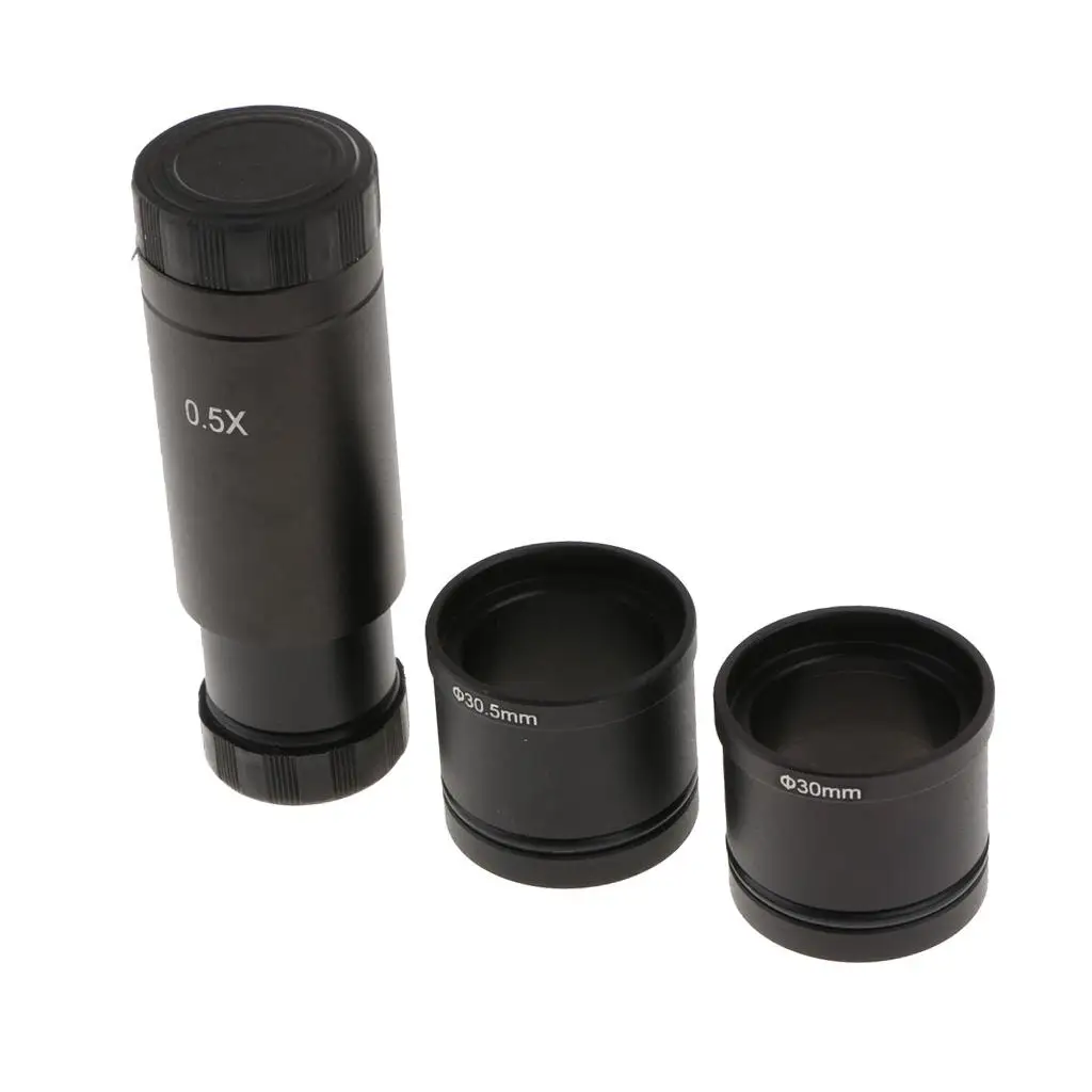 0.5X C Mount Digital Electronic Eyepiece Adapter  Camera Lens Kit