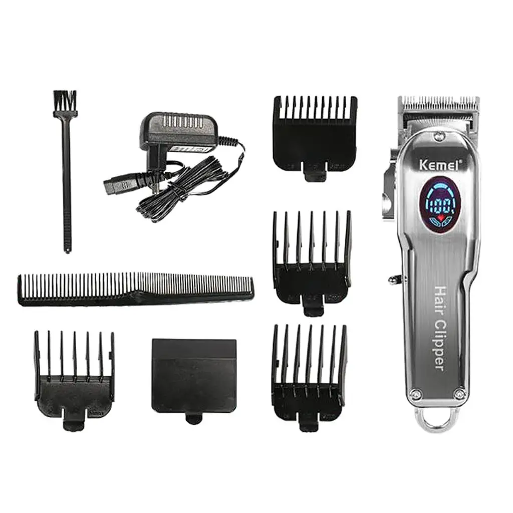 Men`s Hair Trimmer Beard Trimmer Set Salon/Household Wireless Hair Trimmer