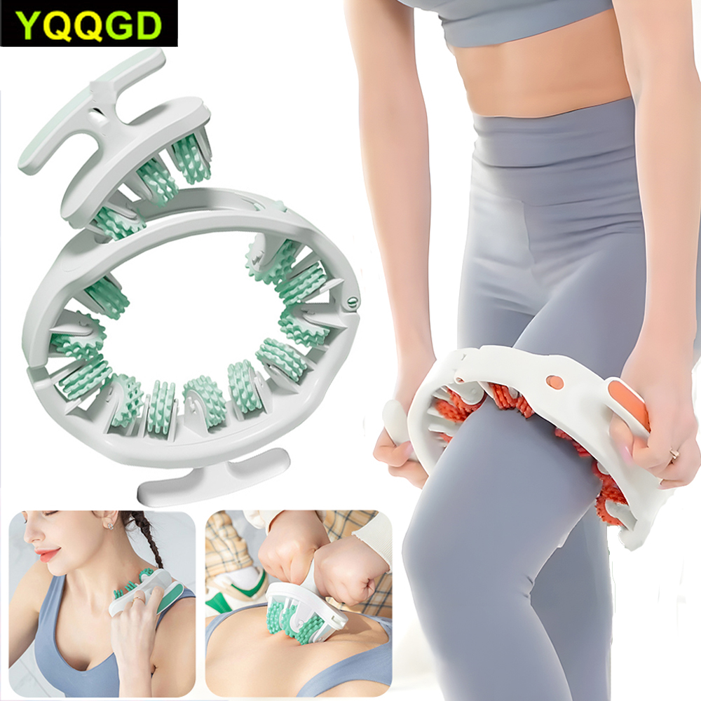 Best of Leg Massager Multi-functional Round Full-coverage Massage Roller For Arm Waist Leg Muscle Relaxation Manual Massage Machine Reviews & Tips