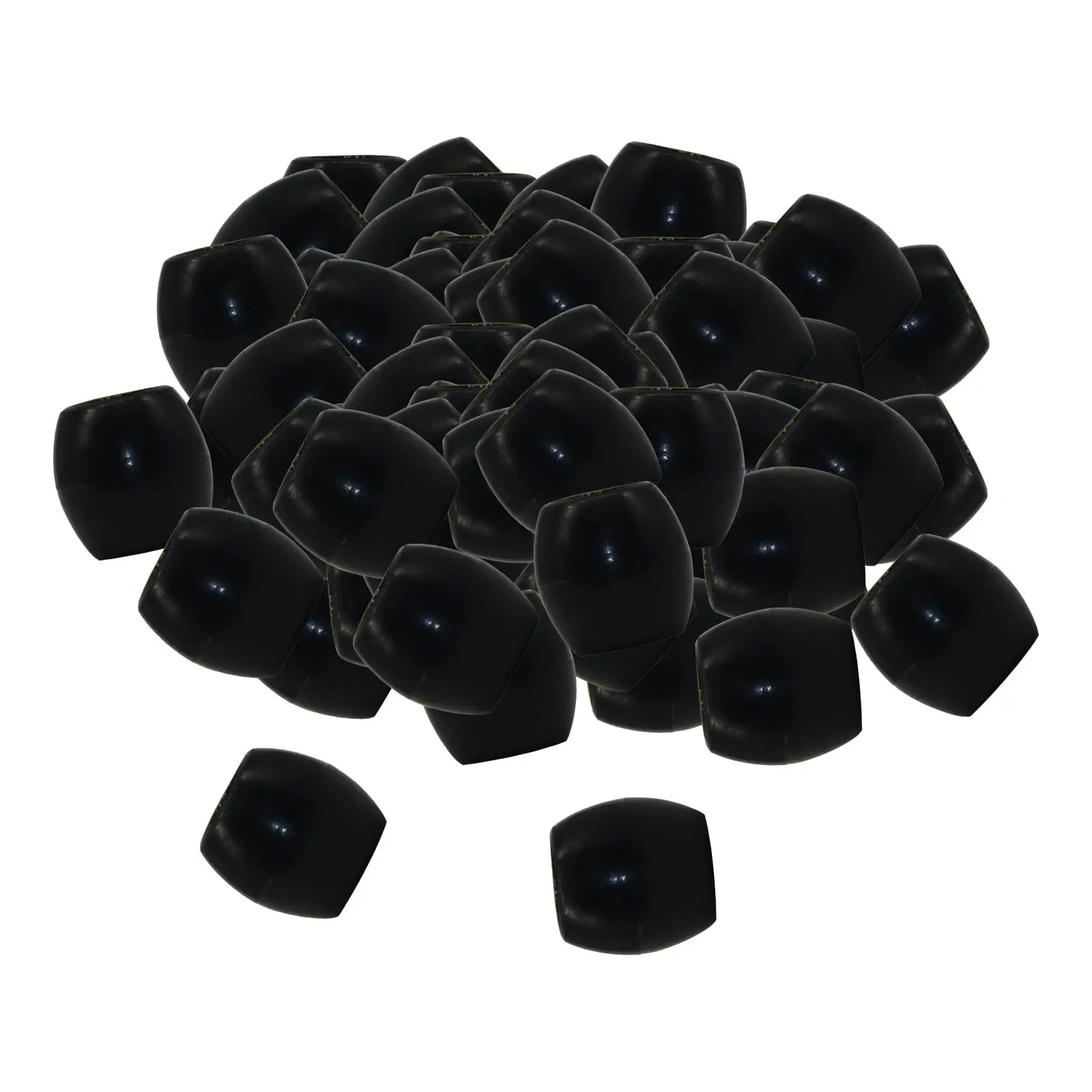 100Pcs Hair  Beads Beauty Supplies Black ,10mm Accessories Decoration  , Beads  Wedding Party Make 