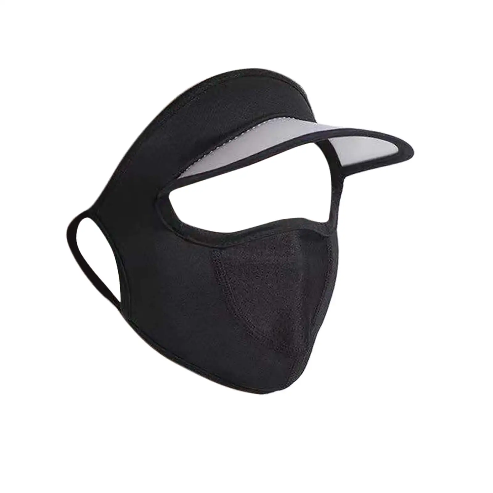 Women Face Mask with Visor Women Sun Hat Comfortable Face Cover Wide Brim Hat for Cycling Climbing Men Outdoor Traveling