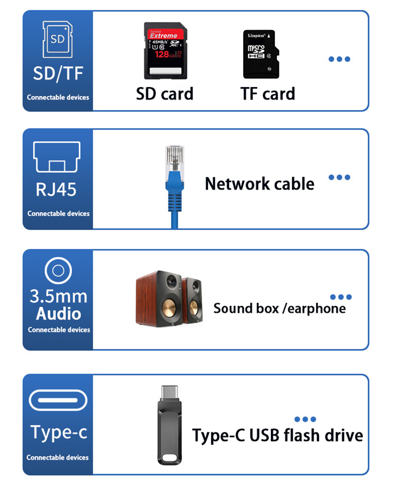 com 2 hdmi multiport adaptador doca estação