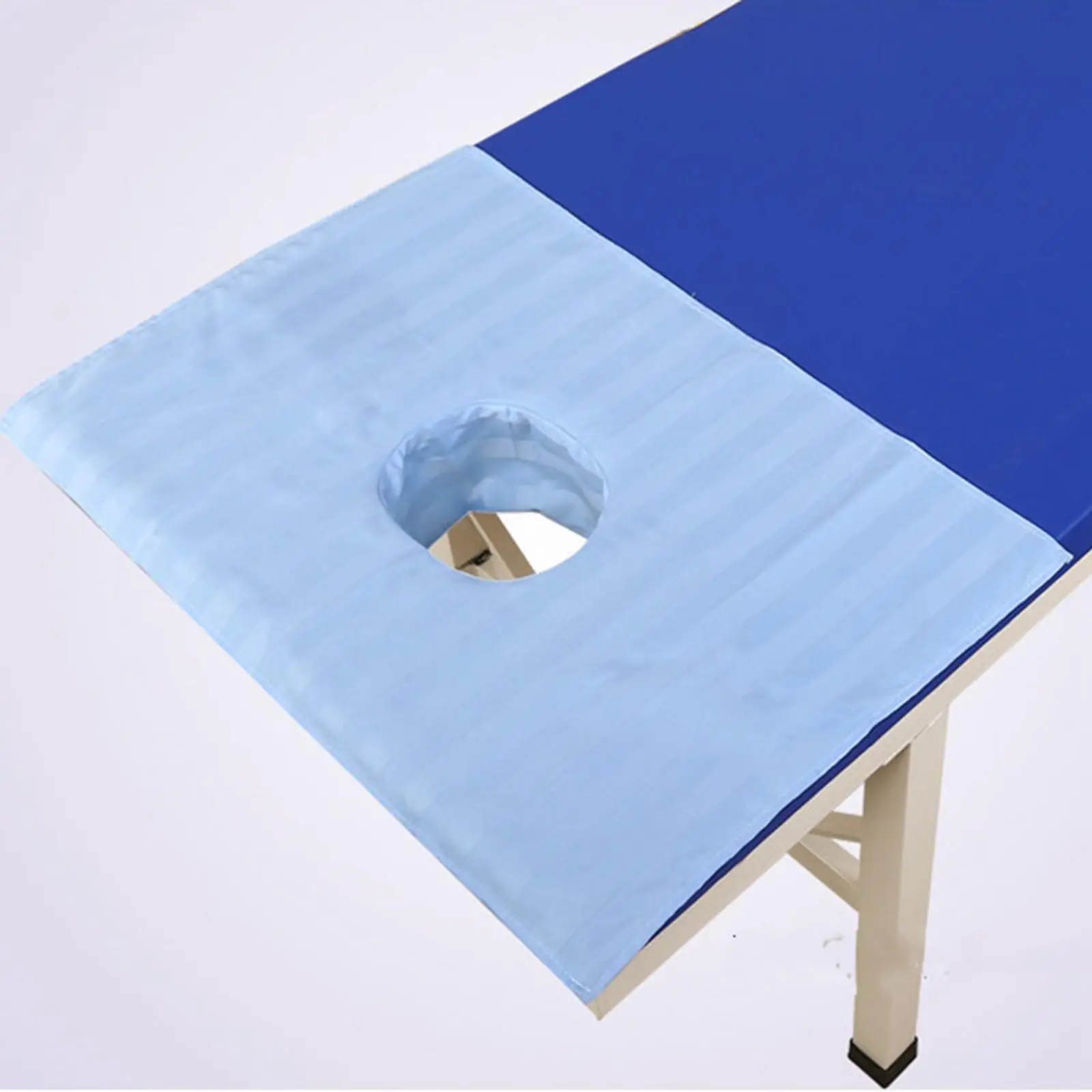 Massage Table Sectional Sheet with Face Breath Hole Washable for