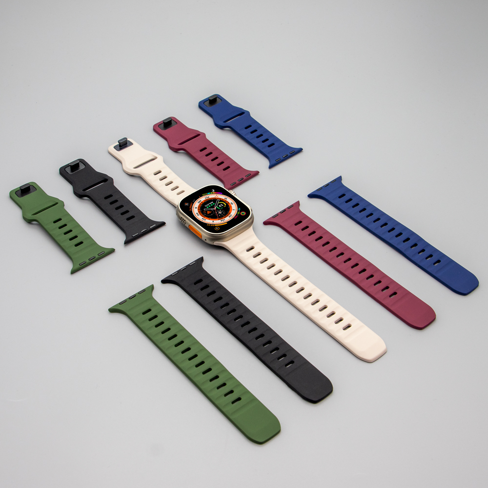Sportarmband für Apple Watch Band 44mm 49mm 45mm 42mm 41mm 40mm Zubehör Correa Armband iWatch Series 8 7 6 5 4 3 SE Ultra – Detail 6
