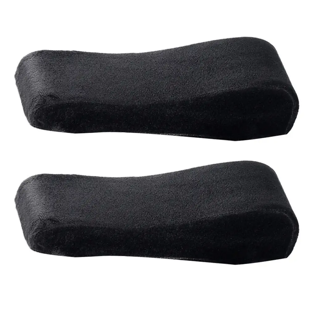 2x Chair Armrest Pads Memory Foam Comfortable Elbow Pillows for Office Chair