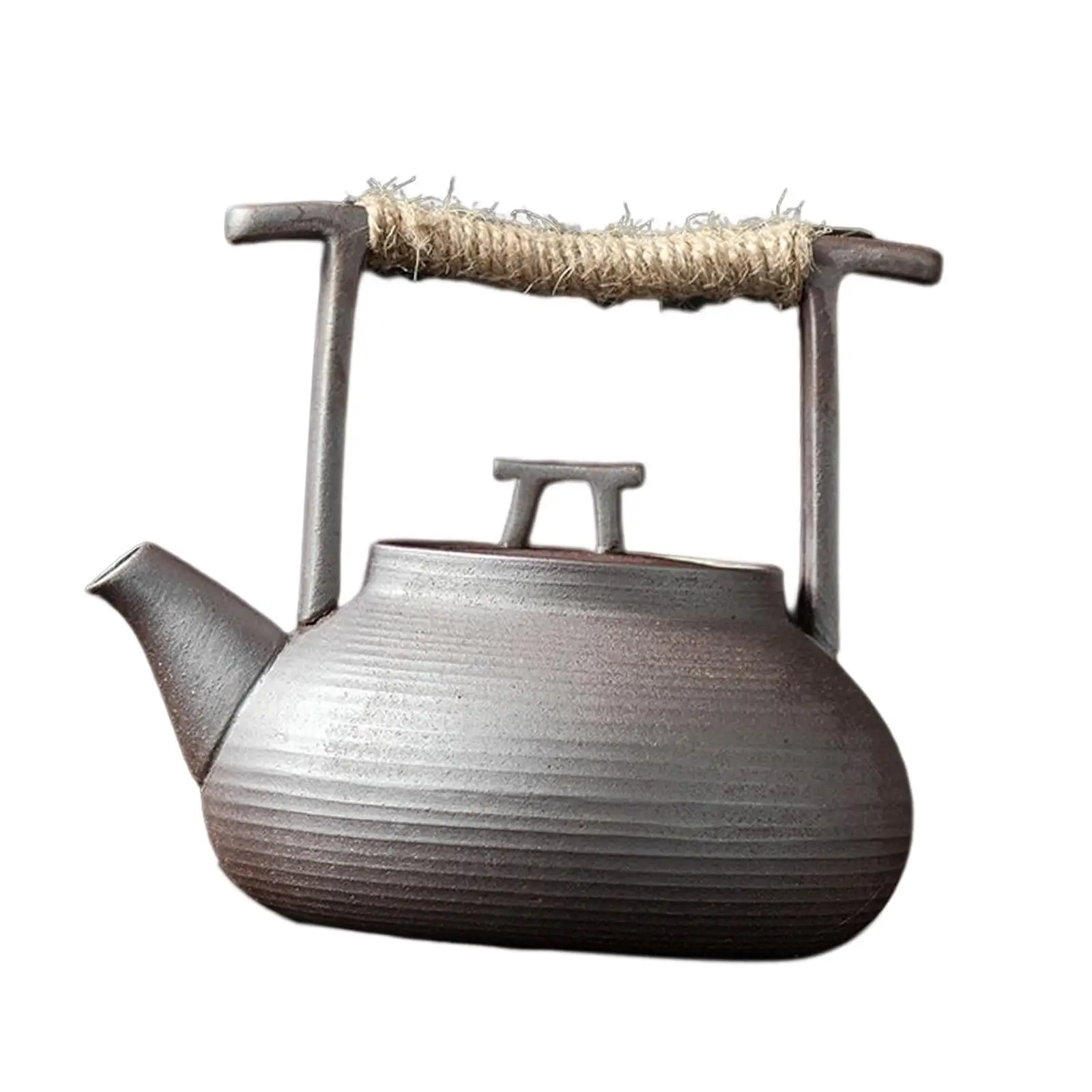Japanese Teakettle Teapot Water Pot Handmade Teapot Warmer Portable Pot for Dining Room Camping Home Teahouse Picnic