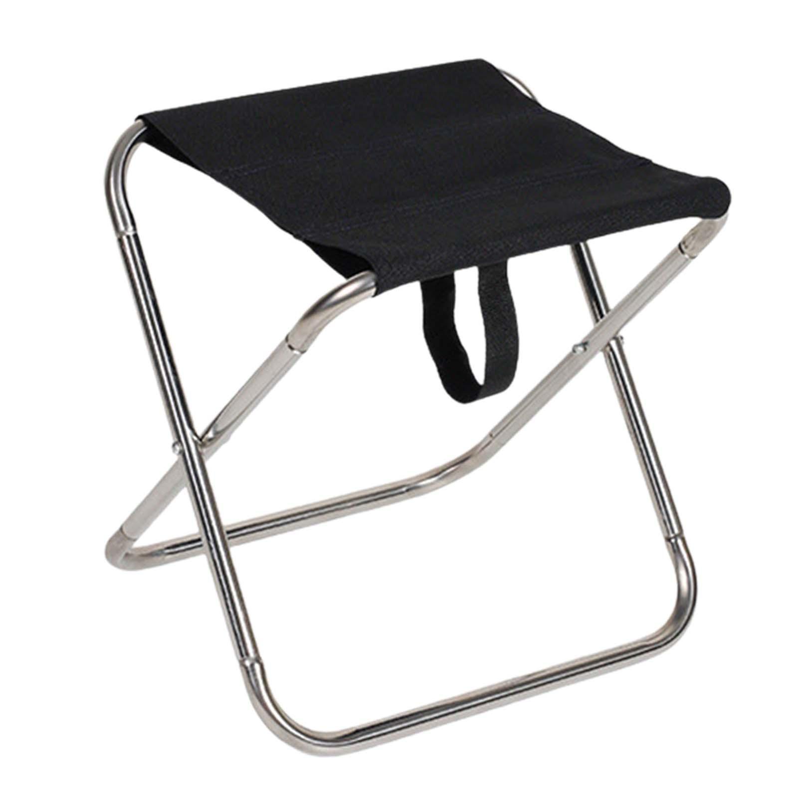 Camping Stool Folding Picnic Chair Small Collapsible Wear Resistant Portable for Concert Gardening Backpacking Backyard Hiking