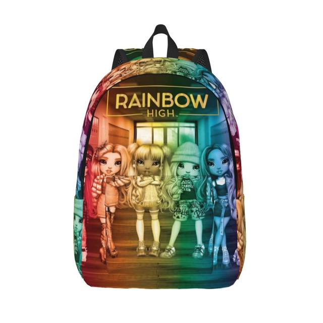  Mochila de fútbol de arco iris para niños pequeños, mochila  para niños y niñas, para jardín de infantes, preescolar, mochila escolar  para niños y niñas, Fútbol Rainbow Soccer : Ropa, Zapatos