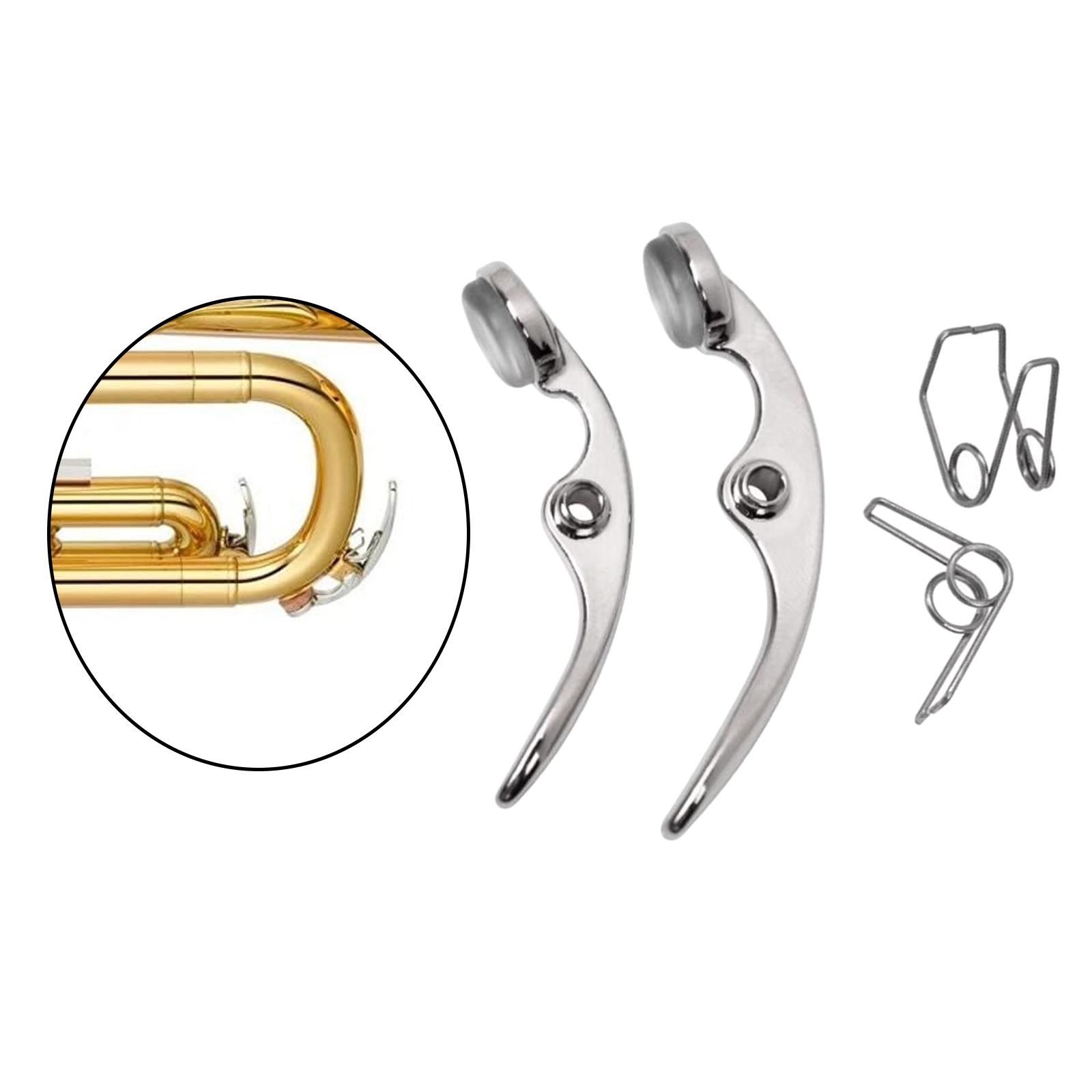 Description Picture 2 of itemTrumpet Water Value Drain Valve Key Portable Accessory Trumpet Accessory Replacement Parts Repair Kits for Brass Instrument