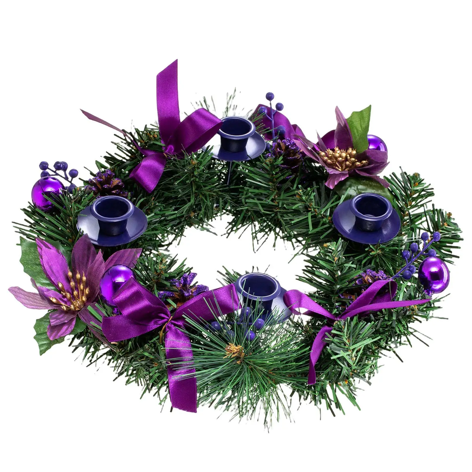 Modern Creative Garland Ornaments Decoration Centerpiece Wall Hanging Flower Wreath for Window Farmhouse Holiday Banquet Table