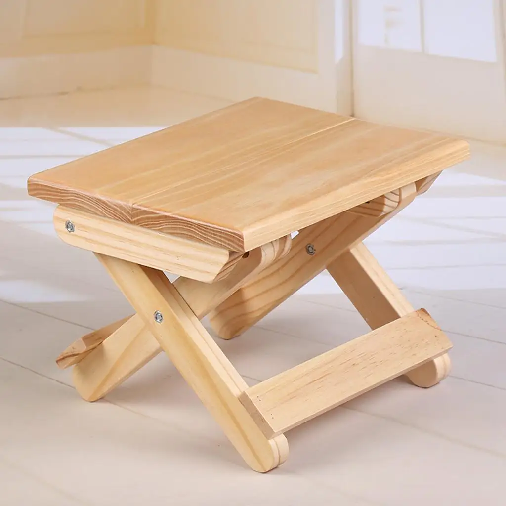 Foldable Small  Stool Heavy Duty Fishing  Seat Footstool for Kids Adults