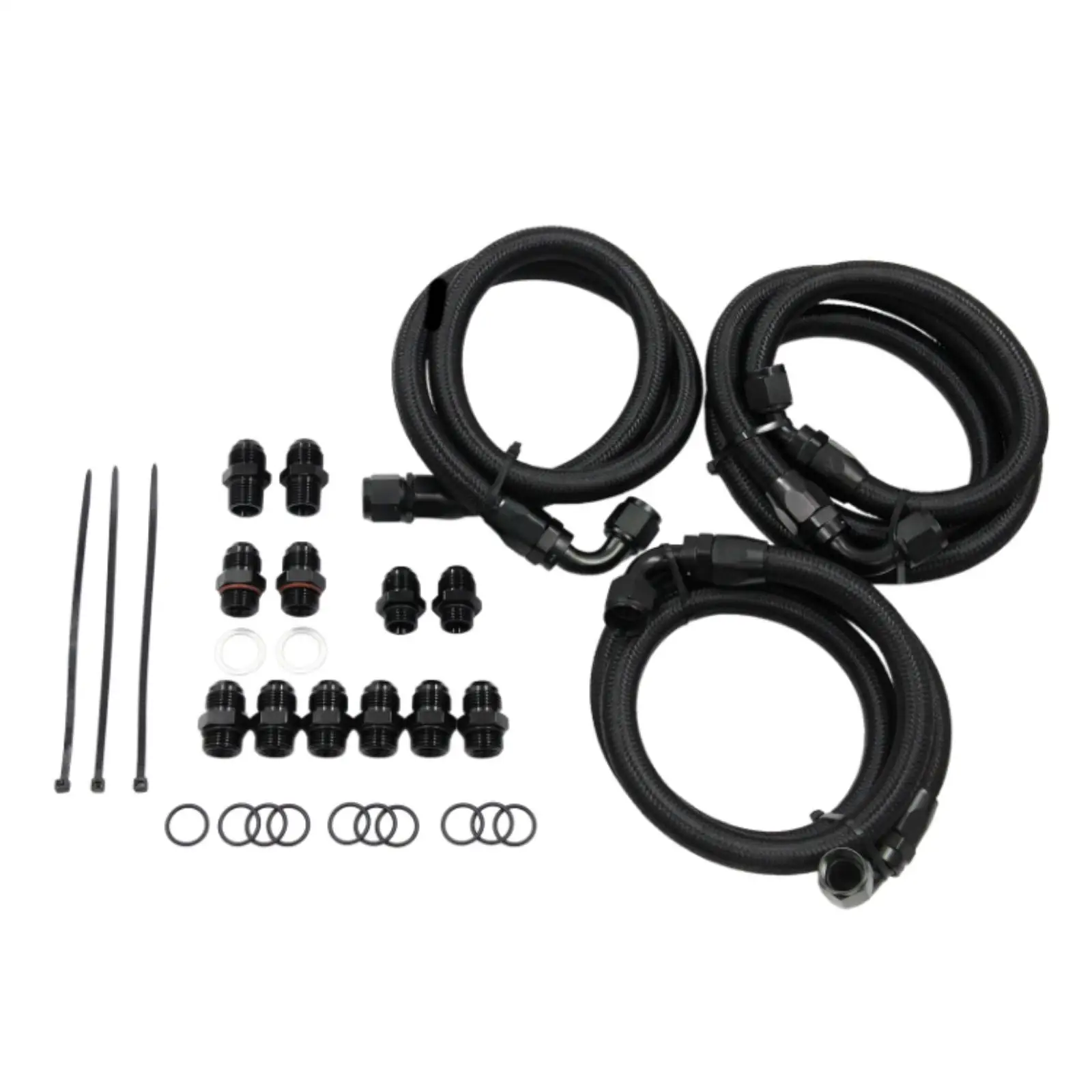 Transmission Cooler Lines Kit Heavy Duty High Performance Durable Metal for GM