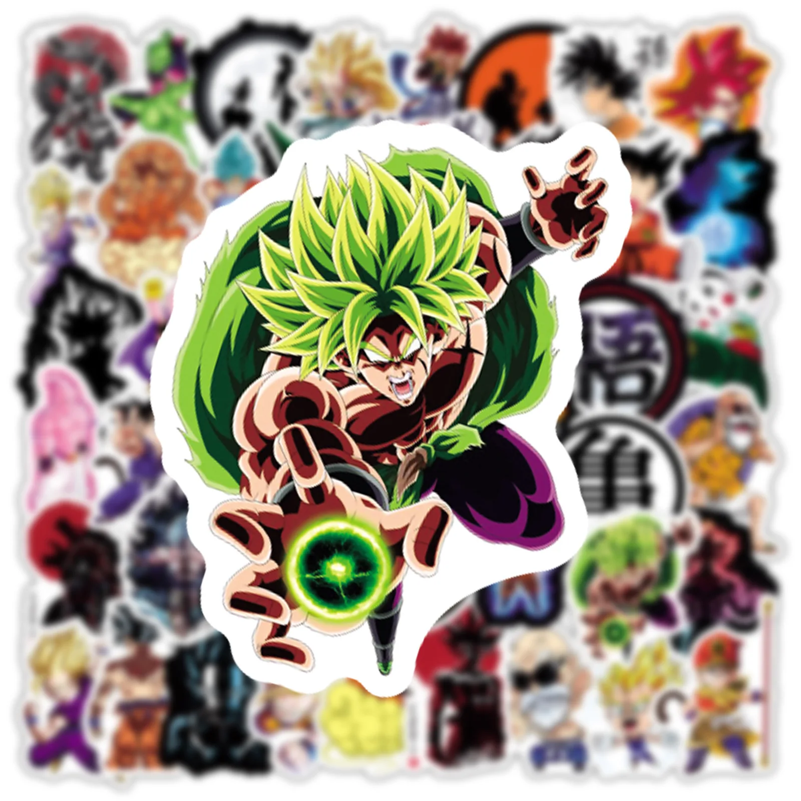 100pcs- Dragon ball stickers , Buy Luggage Skateboard laptopn Stickers  Wholesale Stickers