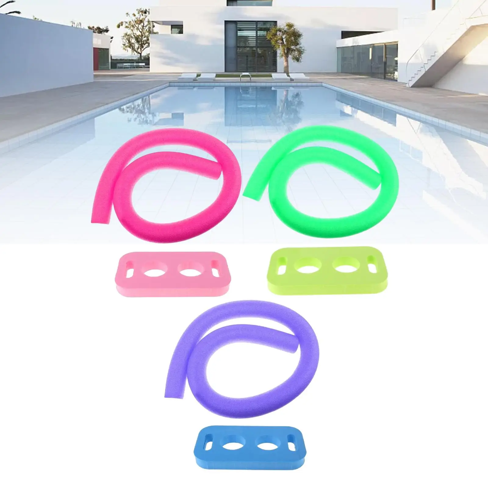 Swimming Pool Noodle 59in Pool Swim Noodles Foam Noodle Floating Pool Noodles Round Foam Tube for Outdoor Pool Accessories