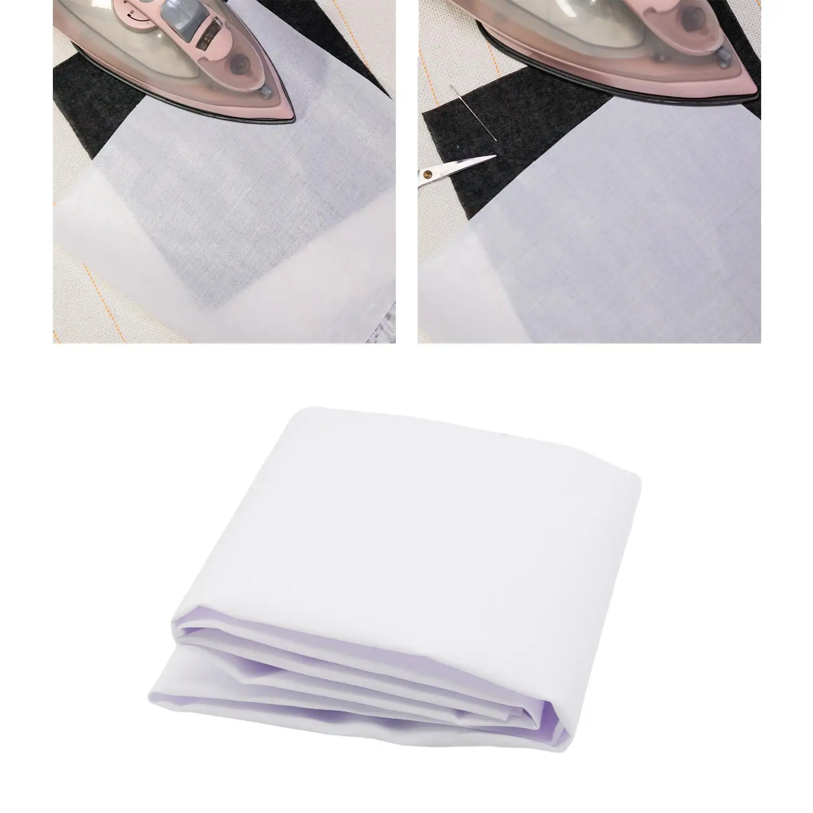 Ironing Fusible  Non Woven Interlining Adhesive Cloth for Tufting DIY
