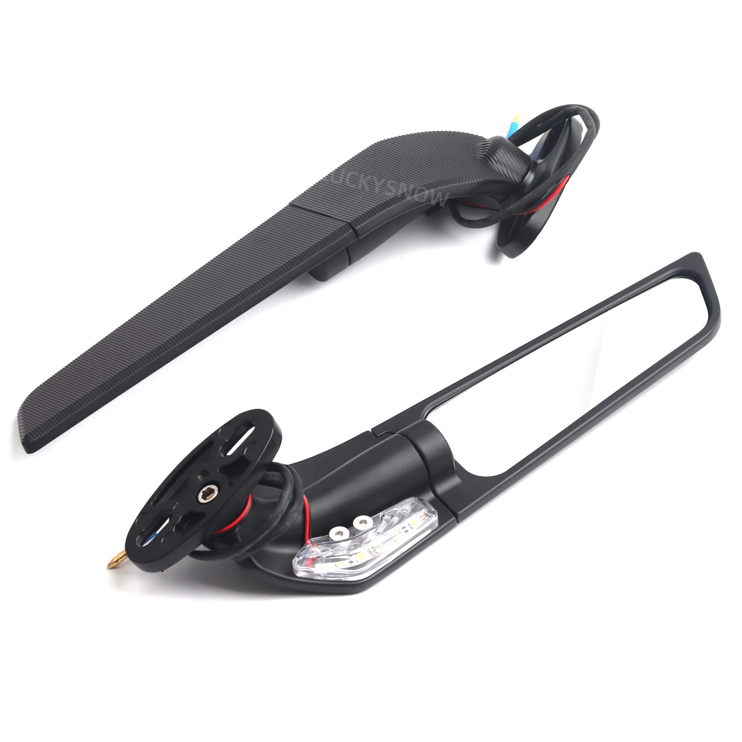 foot rest under desk For Aprilia GPR250R APR250 rs660 RS125 RS250 Motorcycle Mirror Modified Wind Wing Adjustable Rotating Rearview Mirror Moto cool license plate frames