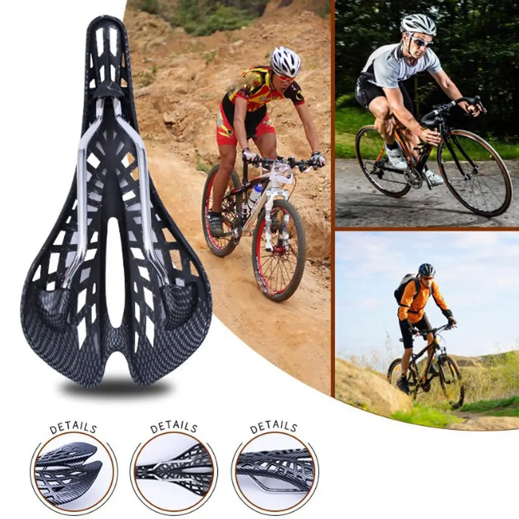 Bicycle Saddle Hollow Bike Seat High Strength Mountain Cushion Accessories