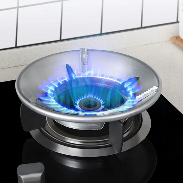 Wok Ring for Gas Stove Fireproof Round Wok Ring Heat Resistant Enamel Gas  Stove Wok Ring Energy Saving Windproof Stand for Pan - AliExpress