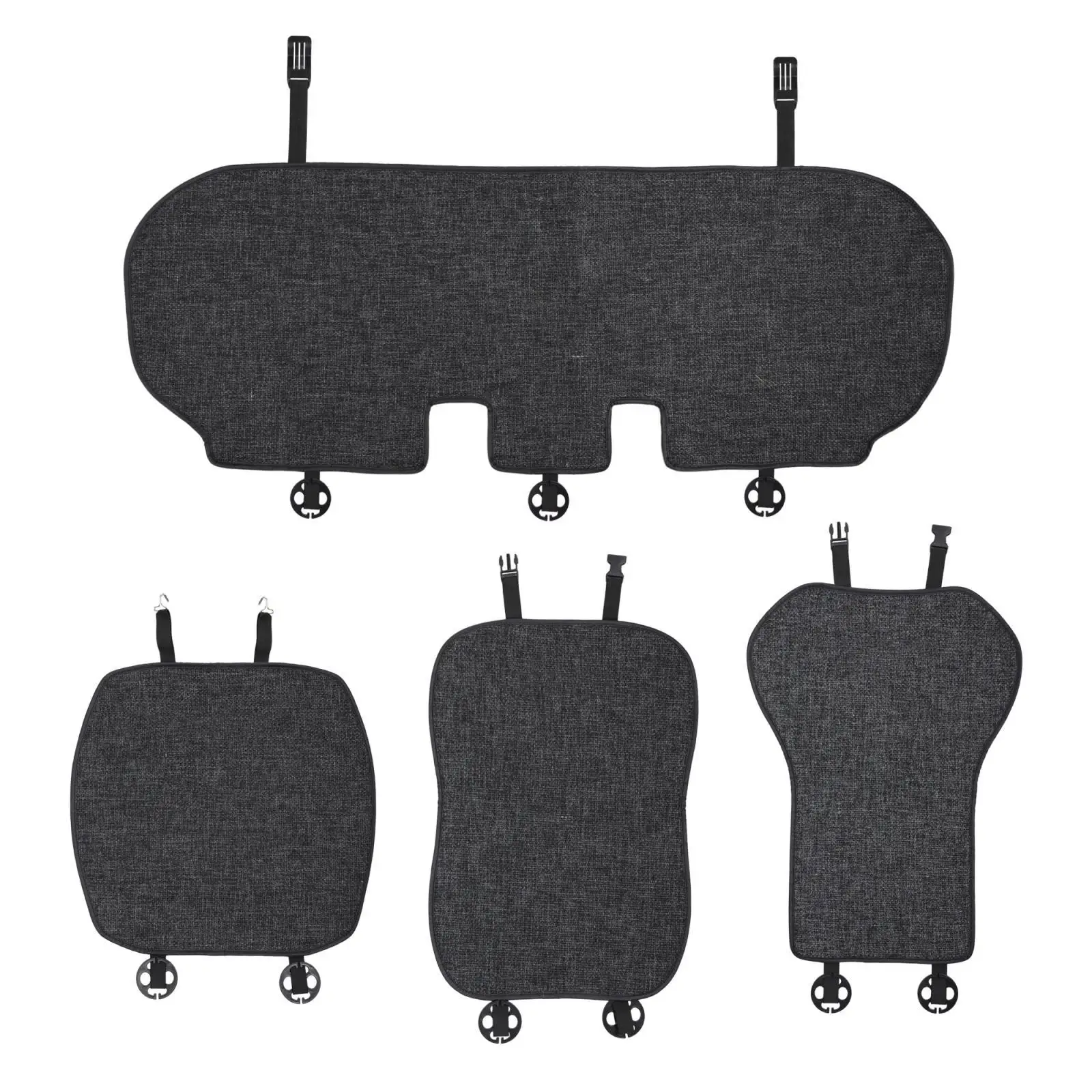 Car Seat Protectors Cover for Byd Atto 3 Yuan Plus Anti Slip Gray