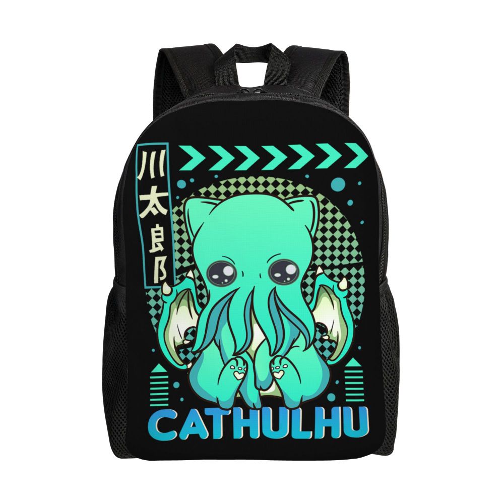 Cthulhu Lovecraft Monster Mochilas para homens e