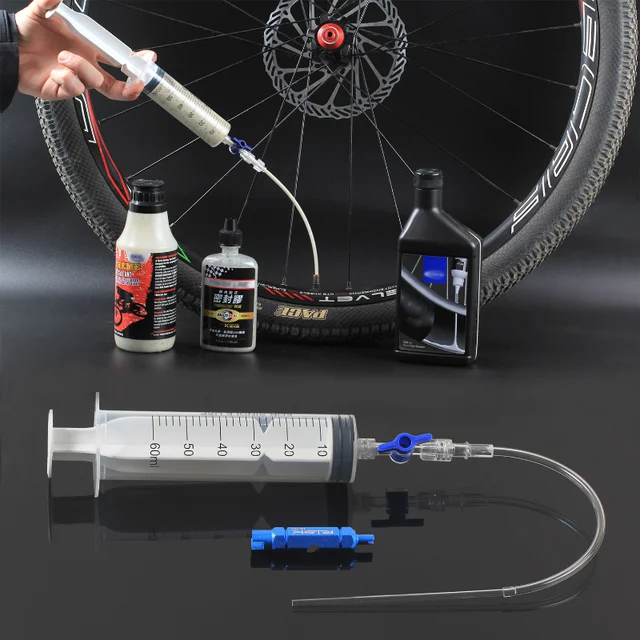 Outil de retrait de noyau de assujetde seringue de vélo, injecteur de  mastic sans chambre à air, injection de vélo - AliExpress