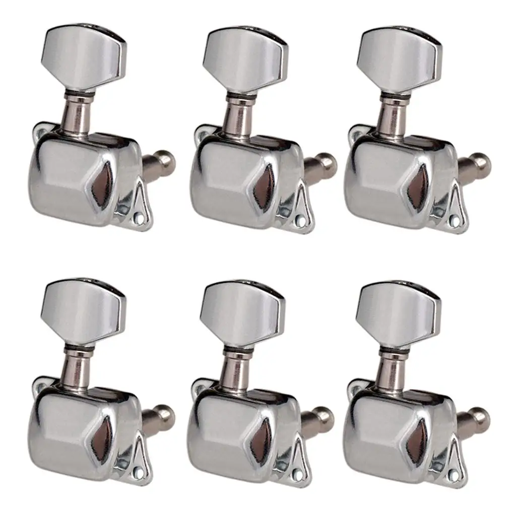6 Machine Heads Key  Tuning Pegs For Electric Guitar Accessory