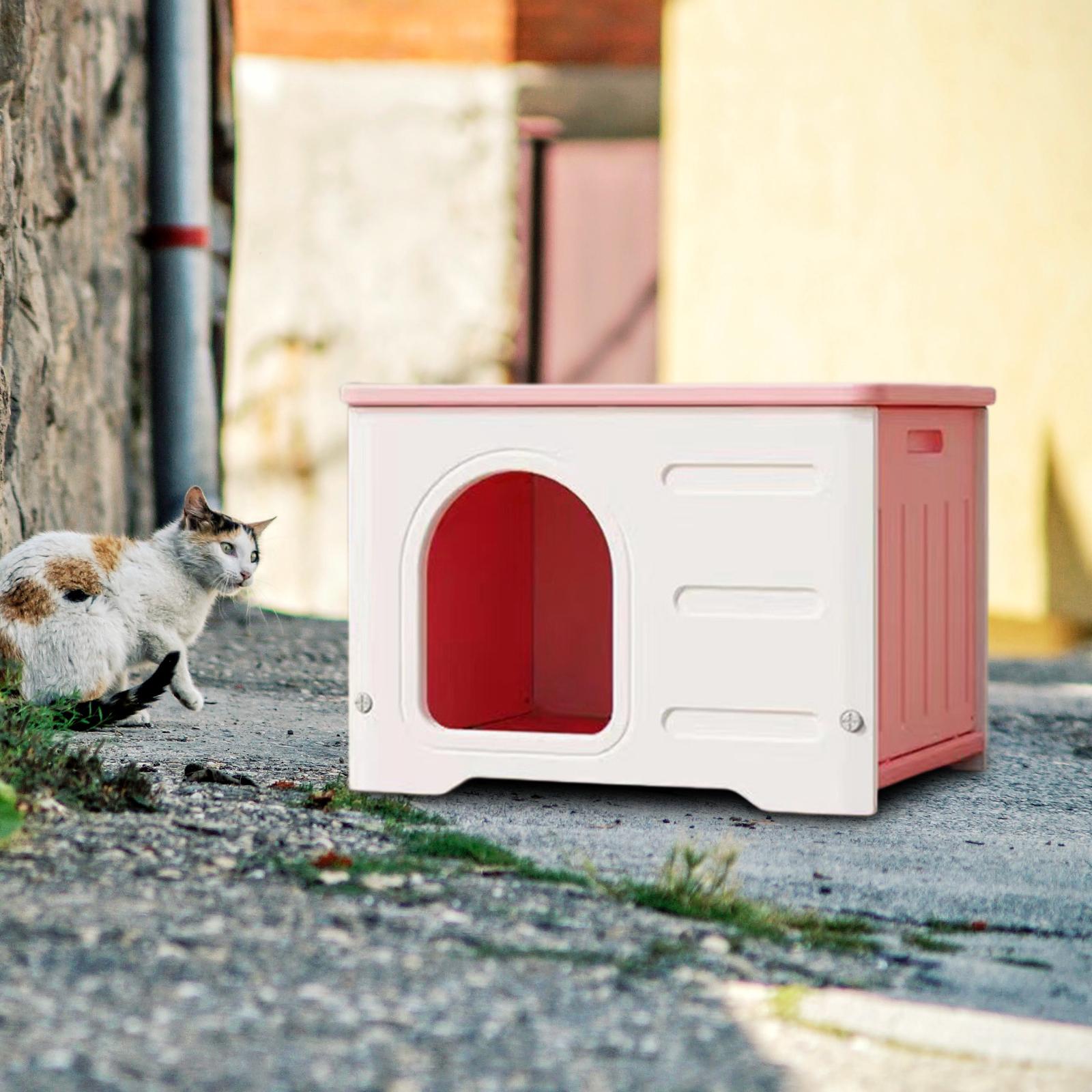 Title 3, Feral Cat House Resistente alle intemperie Habi...