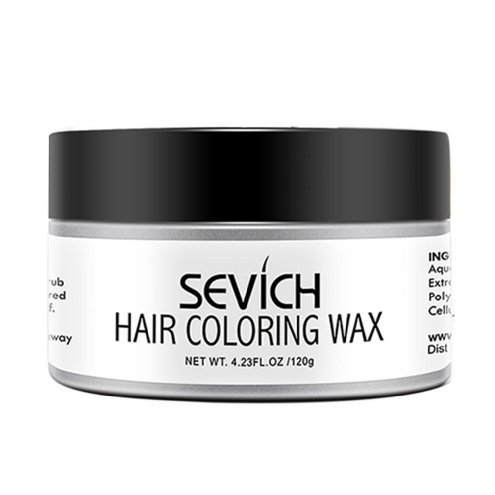 Description Picture 6 of item2019 100g Temporary Hair Color Wax Men DIY Hairstyle Mud Molding Paste Dye Cream Gel