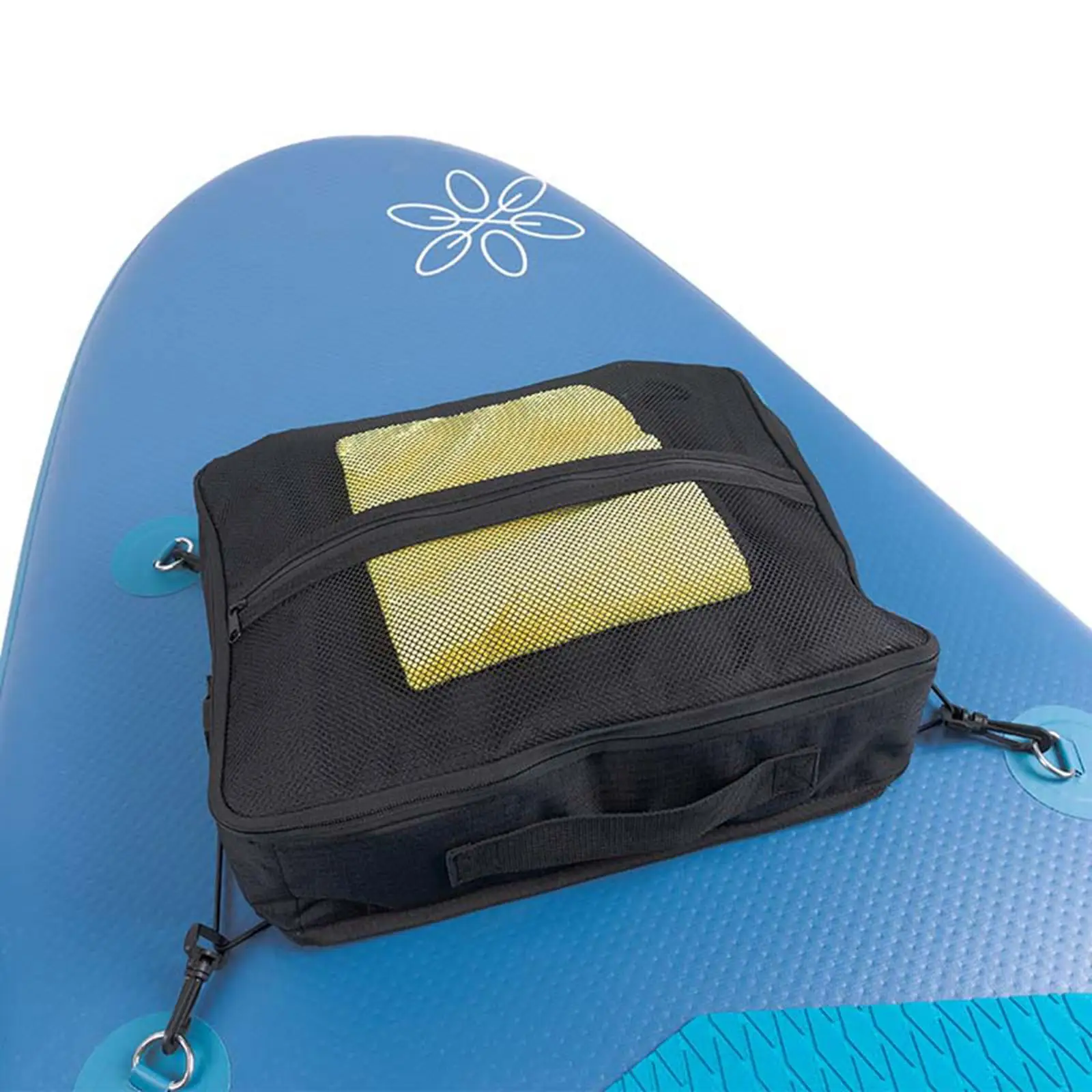 Paddle Board Cooler Deck Bag Mesh Storage Bag Insulated Large Capacity Portable Drink Handbag Tote for Outdoor Boating Surfing