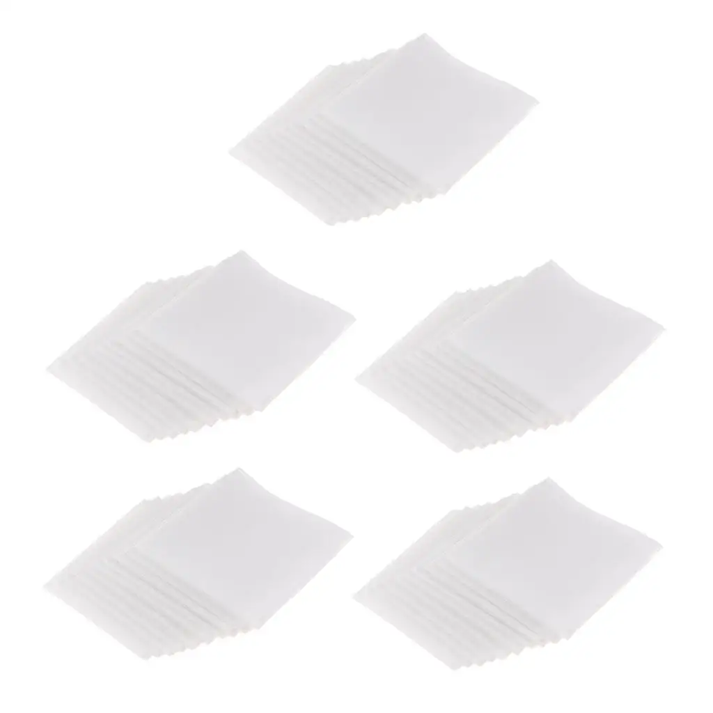 50x   Men Women Handkerchiefs Classic Hanky Hankie Towel Set Wedding Lot