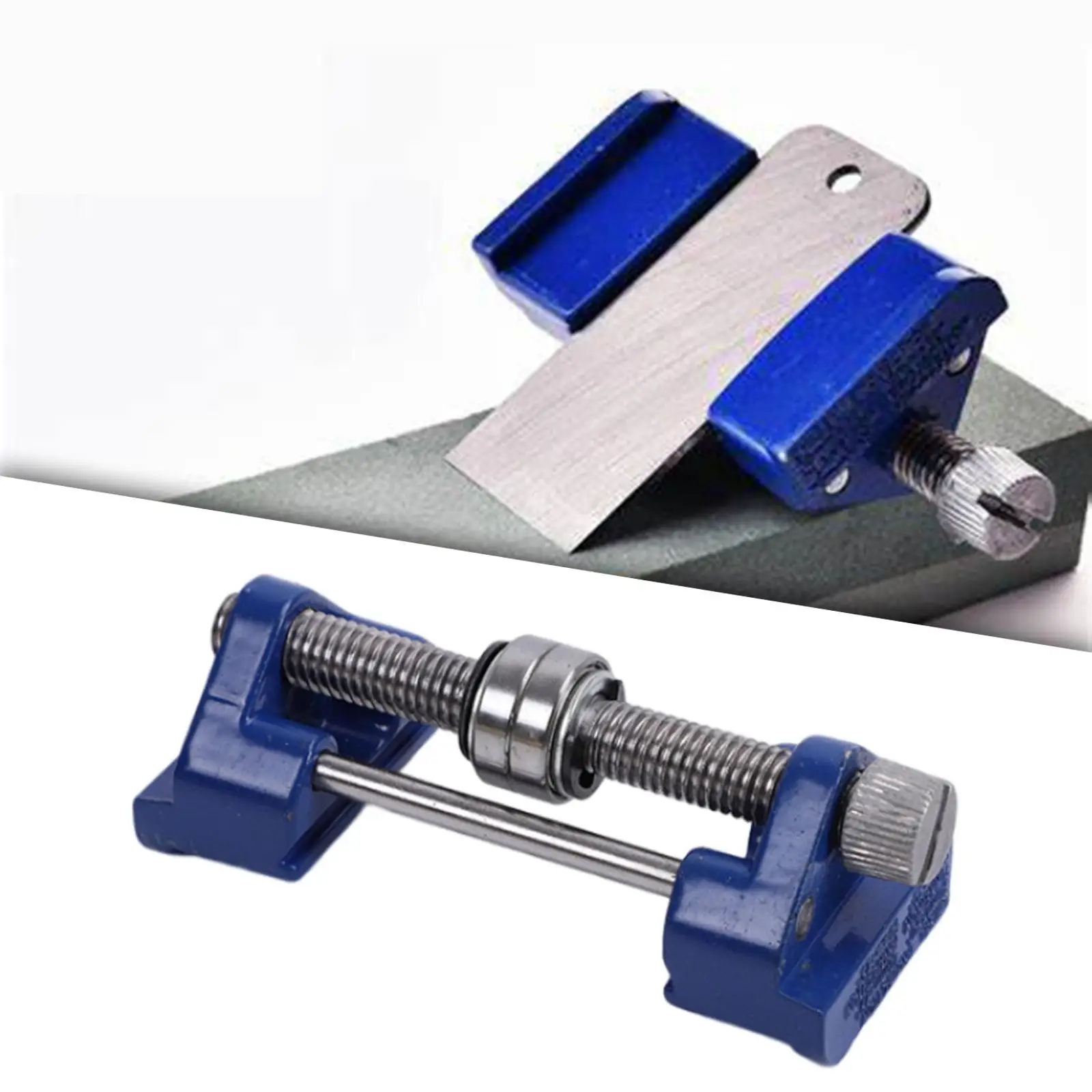 Honing Guide Roller Clamping for Planer Blade and Flat chisels Woodworking Sharpening Tool Chisels Blade Sharpening Guide