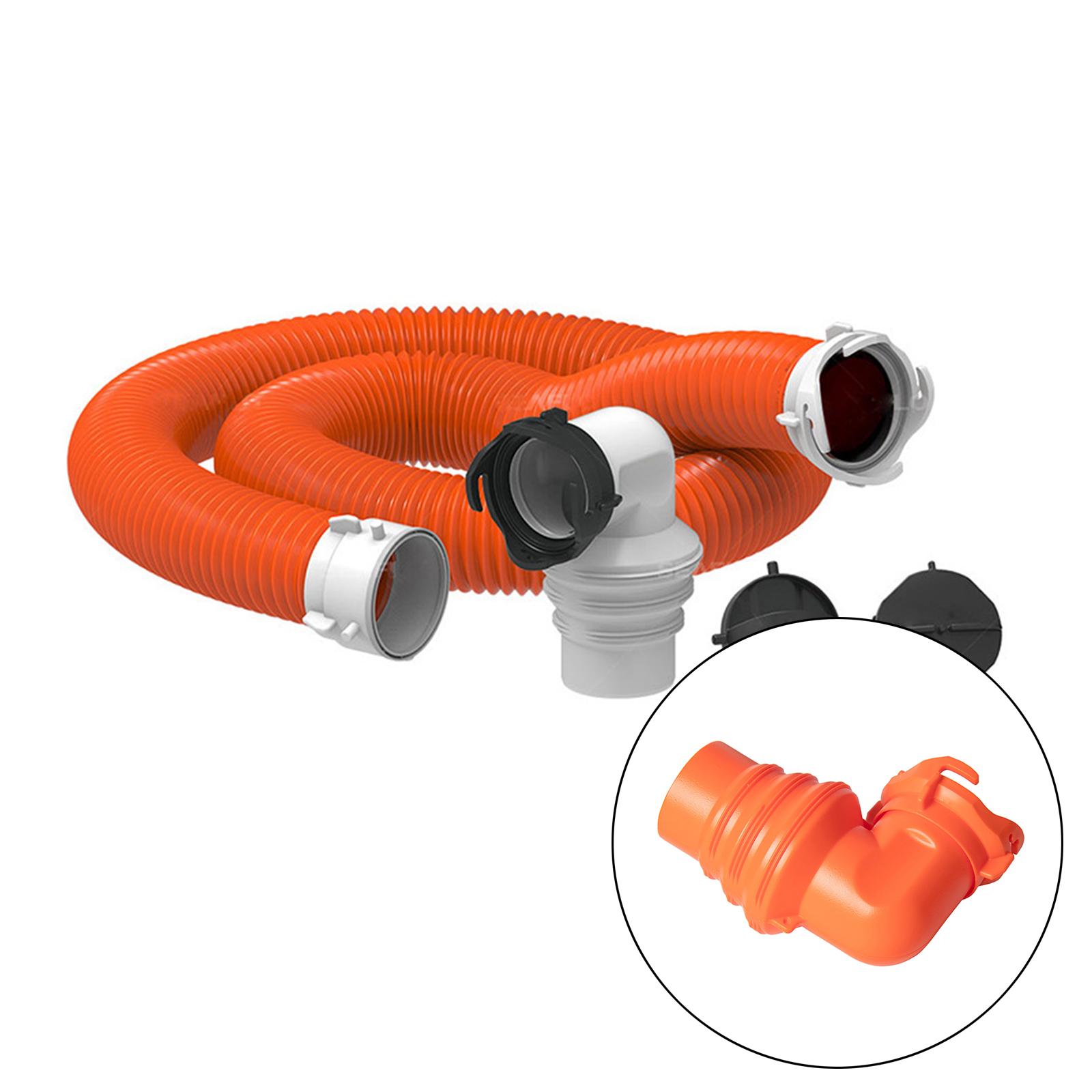  90 Degree RV Sewage Hose Swivel Elbow Fitting for RV Sewage Tanks