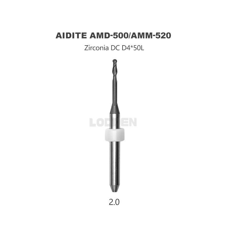 Best of Dental Lab Zirconia For Aidite AMD-500 AMM-520 Machines PRECISION TOOL Milling Burs-Cutting Overall Length 50mm D4 DC CAD CAM Reviews & Tips - Image 5