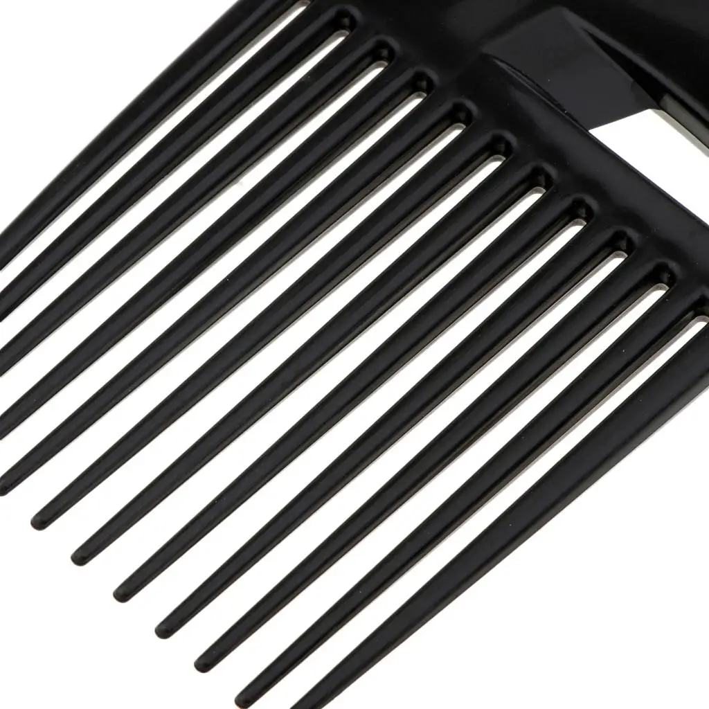 2x Sector Hair Styling Care Comb Pick Afro Detangling Hairbrush