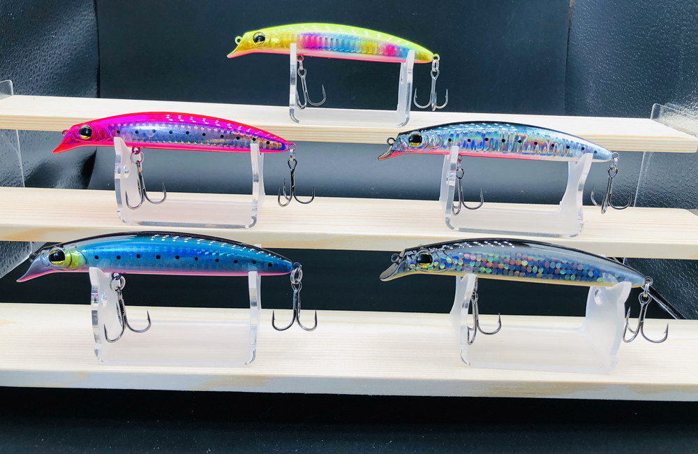GREENSPIDER NEUE Wobbler 106 mm 18 g schwimmender harter Köder Minnow Kurbel Angelköder Wolfsbarsch Frisches Salzwasser – Detail 13