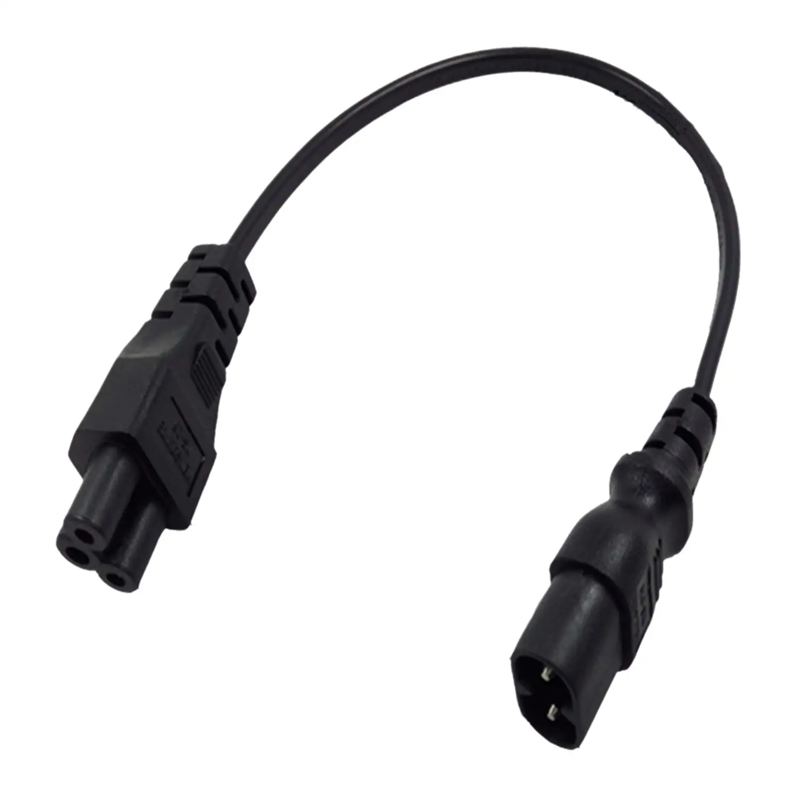 1ft 30cm IEC320-C8 to IEC320-C5 Power Adapter Cable Male to Female Extension Cord for Computer