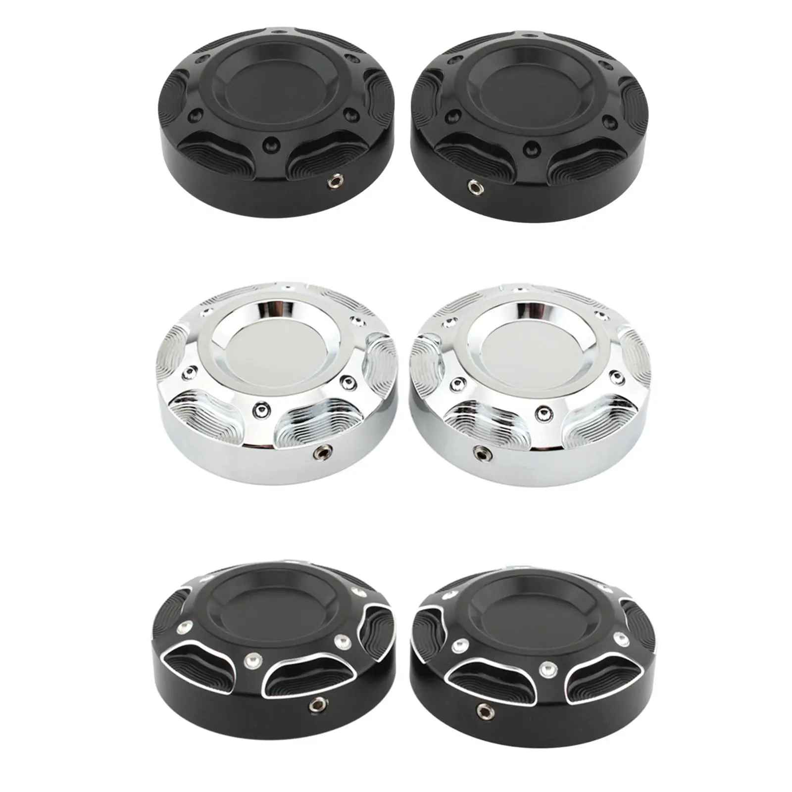 2x Motorcycle Frame Hole Cover Cap Aluminum Alloy for Harley x350 2023