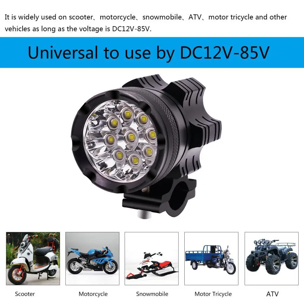 45W Light Spot Flood Driving Lamp for Motorcycle Car Truck