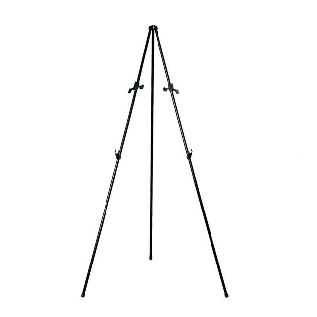 Quartet Aluminum Heavy-Duty Telescoping Easel, 66H, Silver