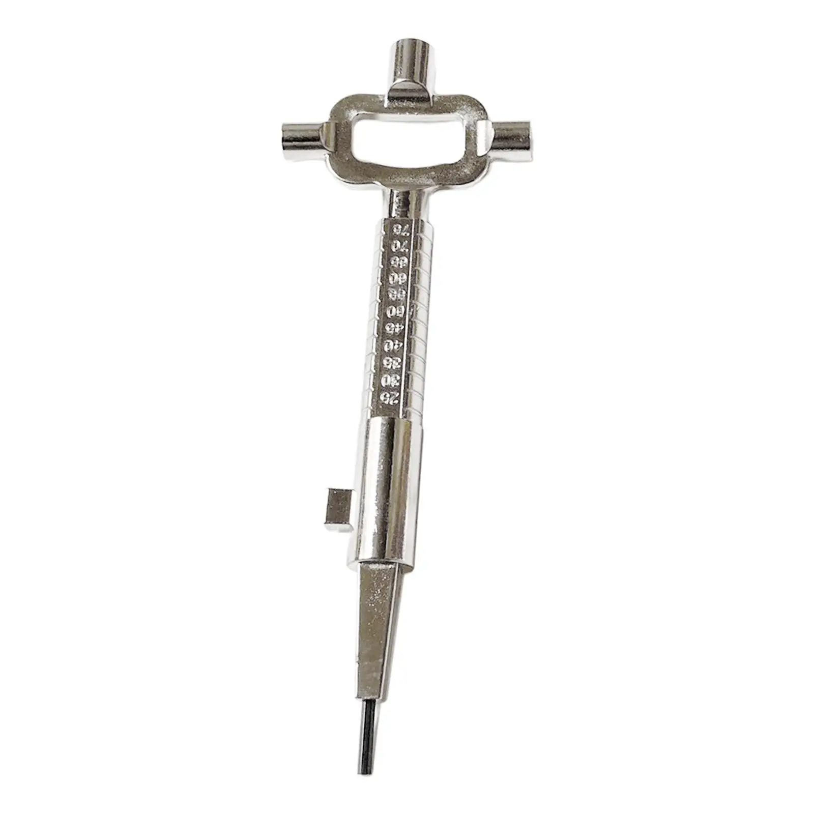 Cylinder Measuring Key Multifunctional Bottle Opener Sliding Rod Measurement