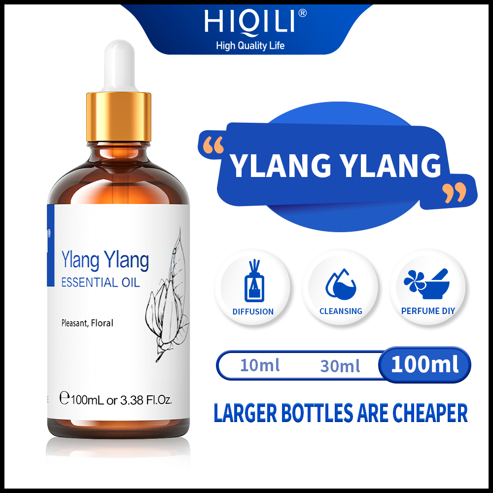 Best of HIQILI 100ML Ylang Ylang Essential Oils For Diffuser / Humidifier / Massage / Aromatherapy Aromatic Oil For Candle / Soap Making Reviews & Tips