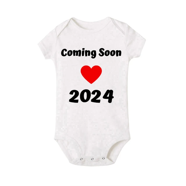 Custom Pregnancy Birth Announcement Coming Soon Kids Bodysuit/Onesie/T –  Milillo and Co