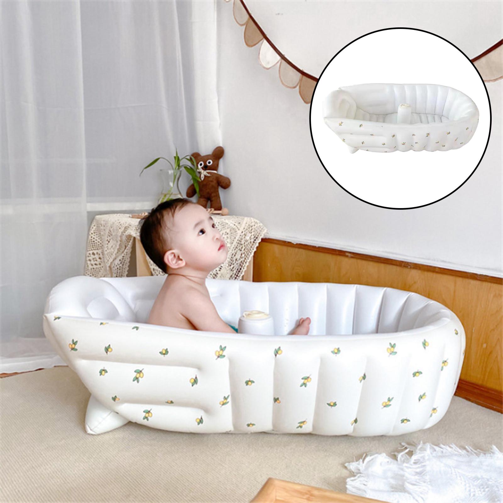 Inflatable Bathtub   Carry Save Space for Home Toddler Infant