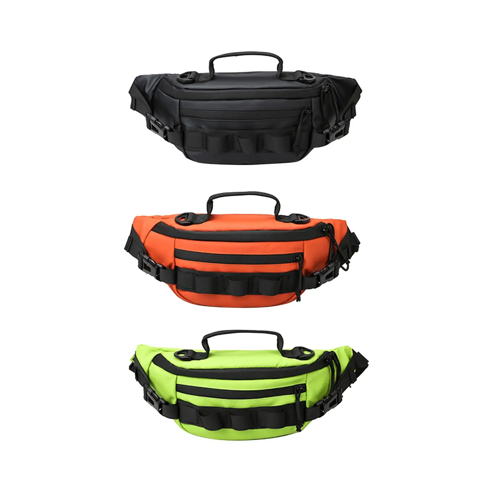 Waist Bag Pack Hip Bag Equipment Lightweight Casual Fishing Tackle Bag Lure Fishing Bag for Sports Hiking Outdoor Camping Men