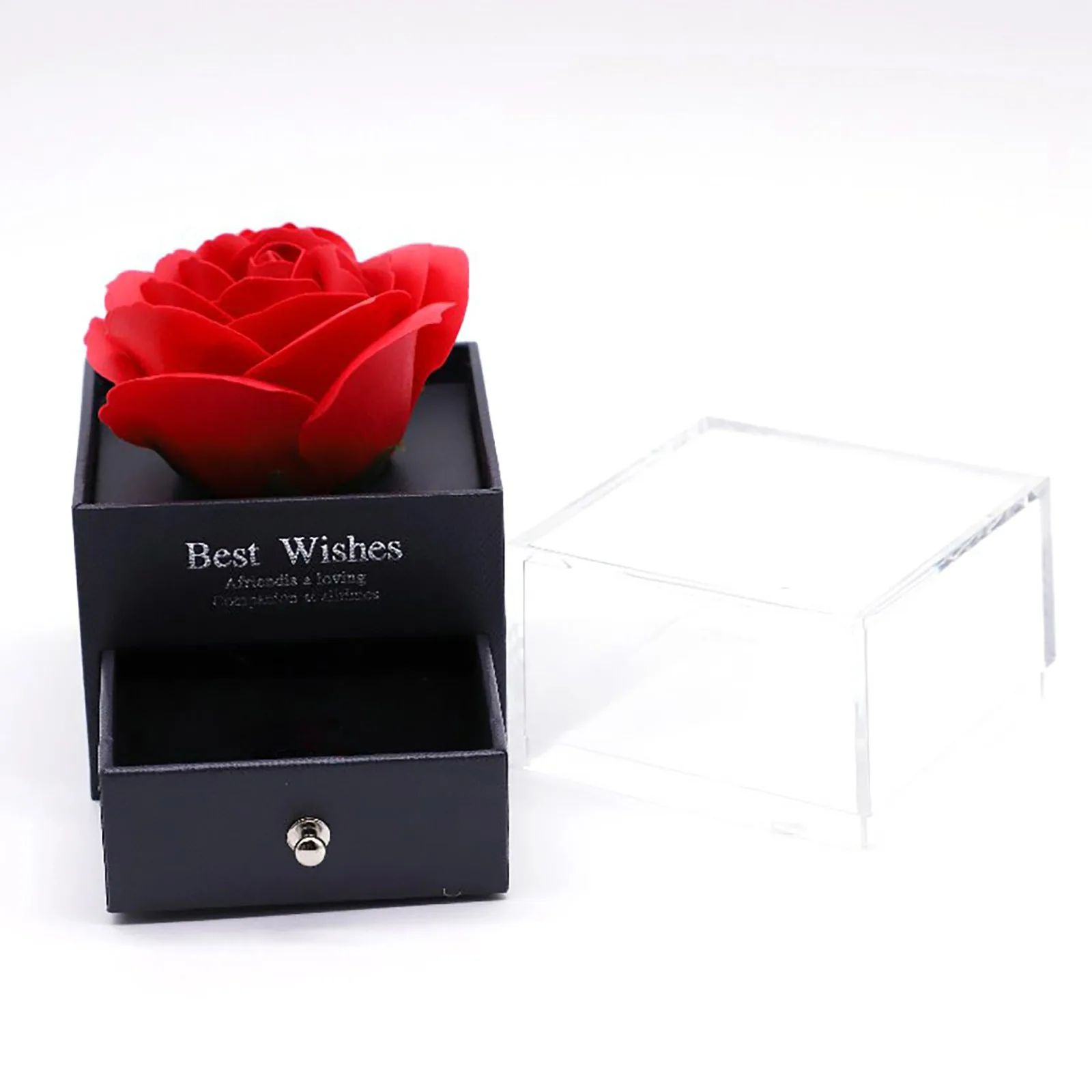 S7d4c845e966f4c239f849f60c2a733318 Everlasting Flower Gift Box Rose Preservation Box Mother's Day Handmade Rose Gif