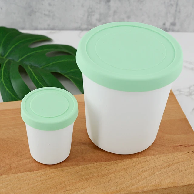 2PCS Storage Container Cream Cheese Container for Home Kitchen