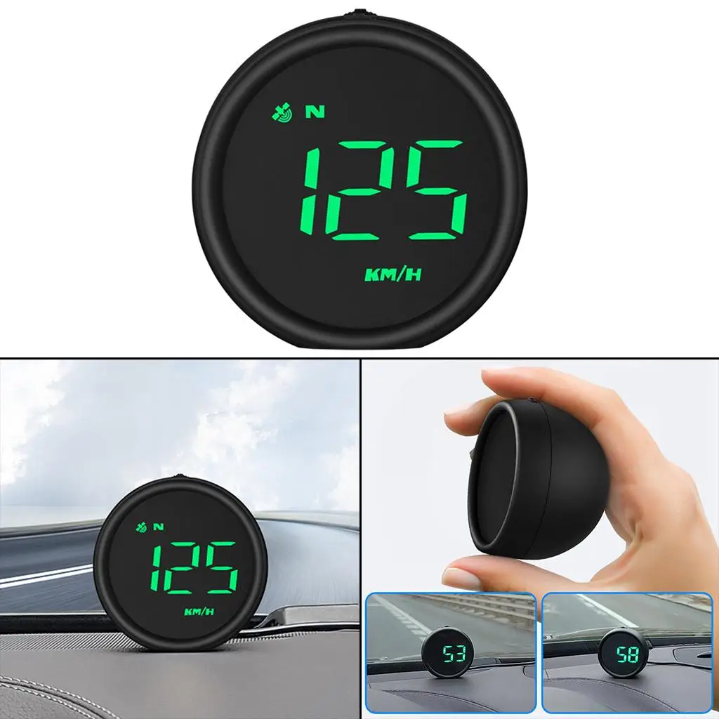 Universal 4.5 inch GPS Head Up Display Speedometer HUD 5V, Over Speed Alarm