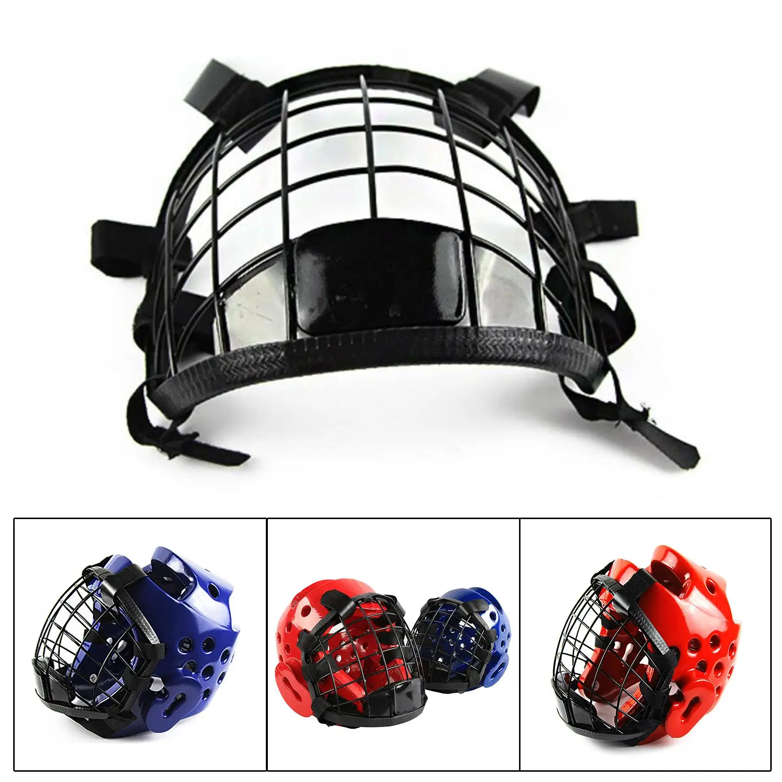 Metal Taekwondo guard Protection Protector Training Gear Face Guard for Boxing Sparring Kickboxing Grappling Muay Thai