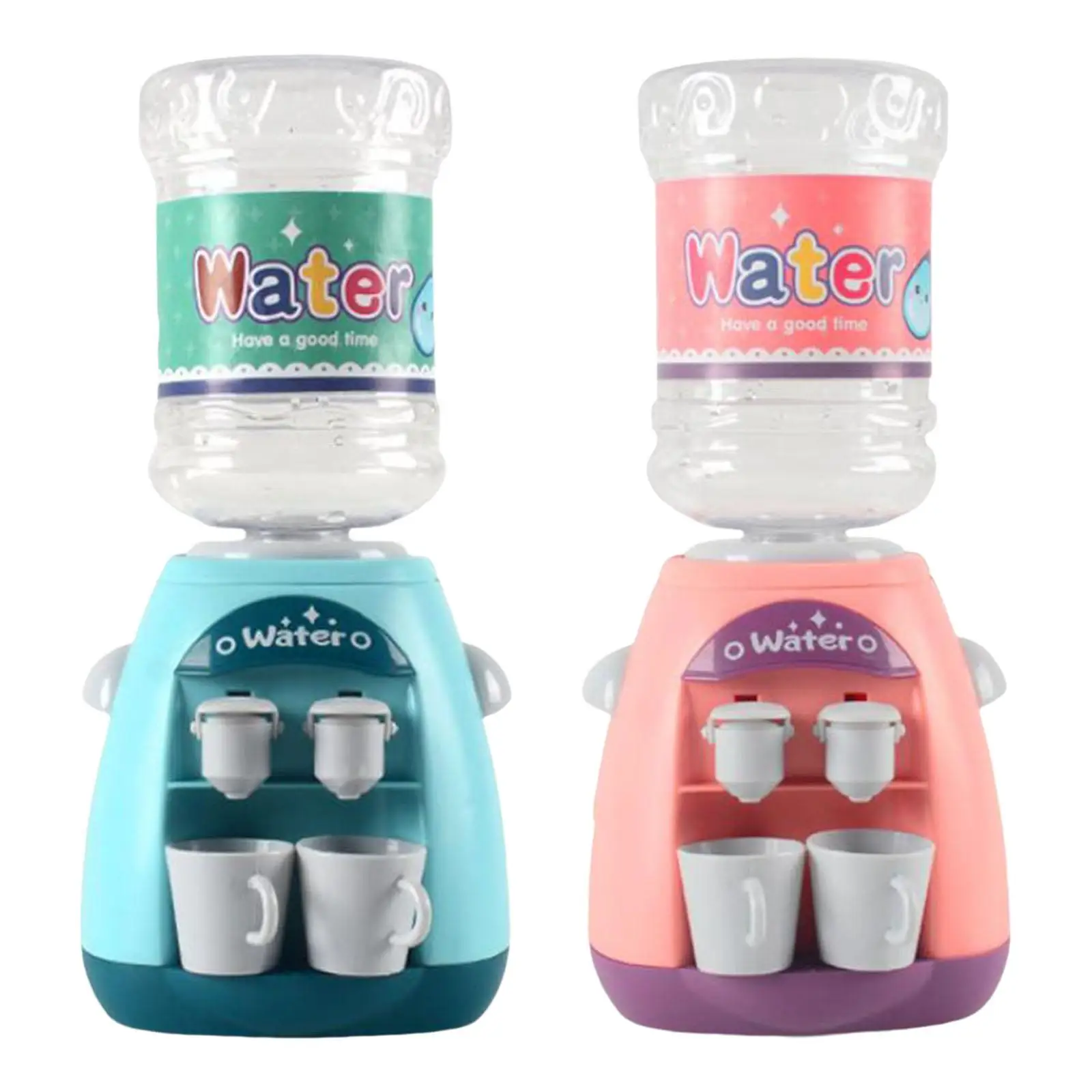 Fun Water Dispenser Toy with 2 Cups for Party Favors Play House Parts Age 3+ Novelty Gifts