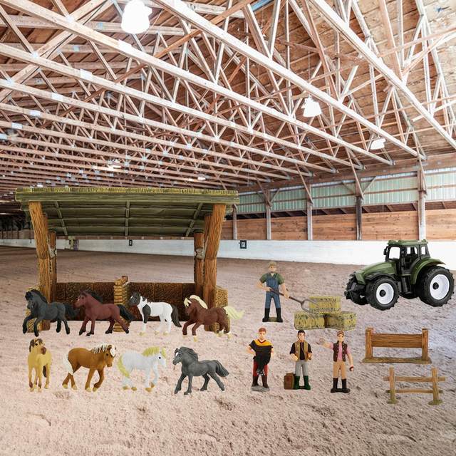 TEHAUX Pequenas Estatuetas De Cavalo Brinquedo Pequenas Figuras De Potro  Escultura Realista De Animais De Fazenda Cupcake Topo De Bolo Brinquedo  Educacional Para DIY Dioramas Casa De : : Brinquedos e Jogos